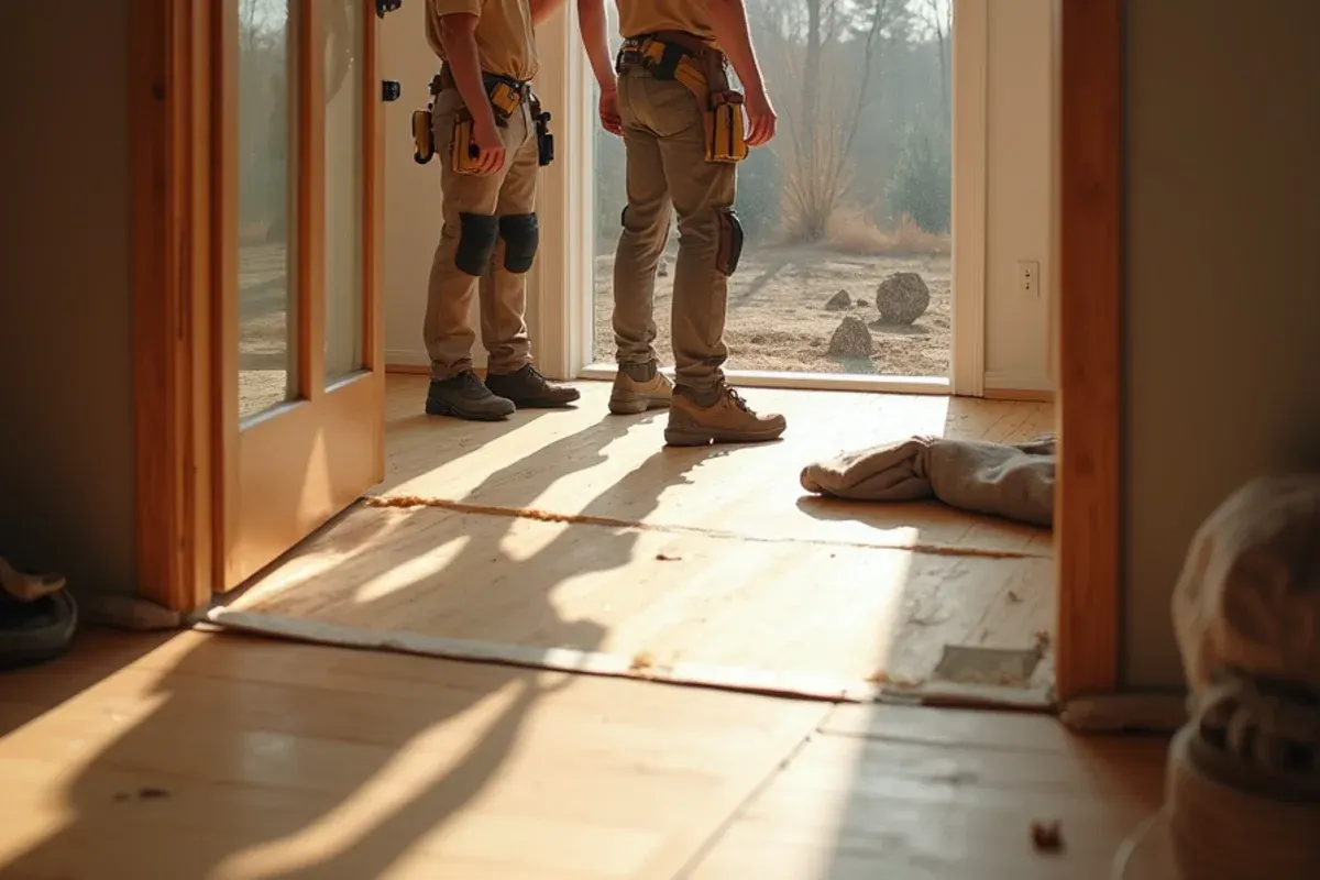 Seasonal entry condition in a Blackfoot, Idaho home