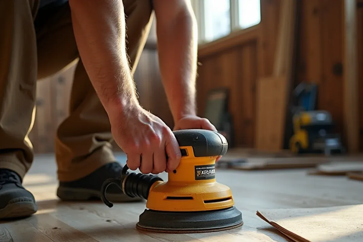 Tools and equipment used for water-damaged floor repair in East Idaho