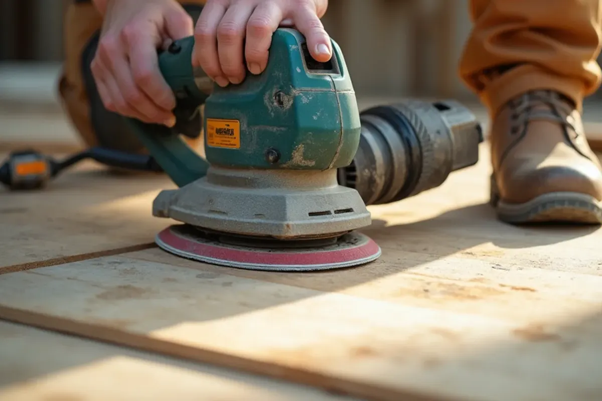 Tools and equipment used for wood flooring installation in East Idaho